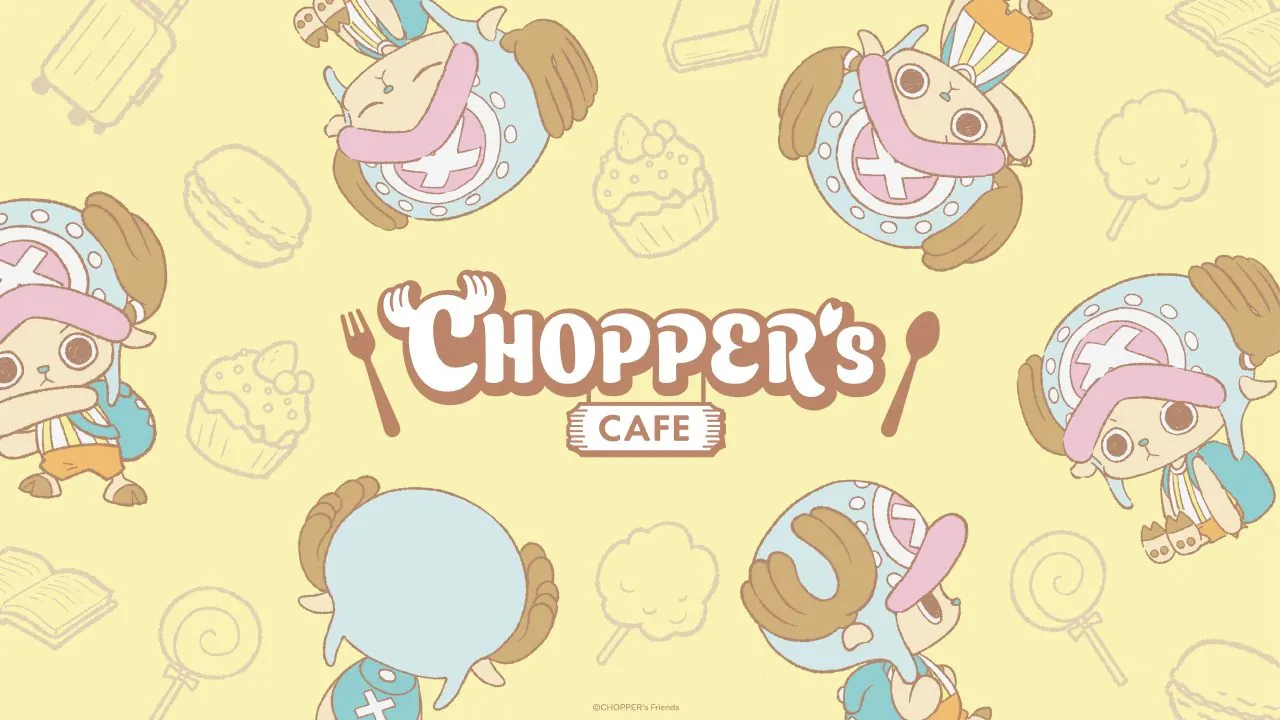 Promo picture of the One Piece Chopper's Cafe theme cafe in Tokyo
