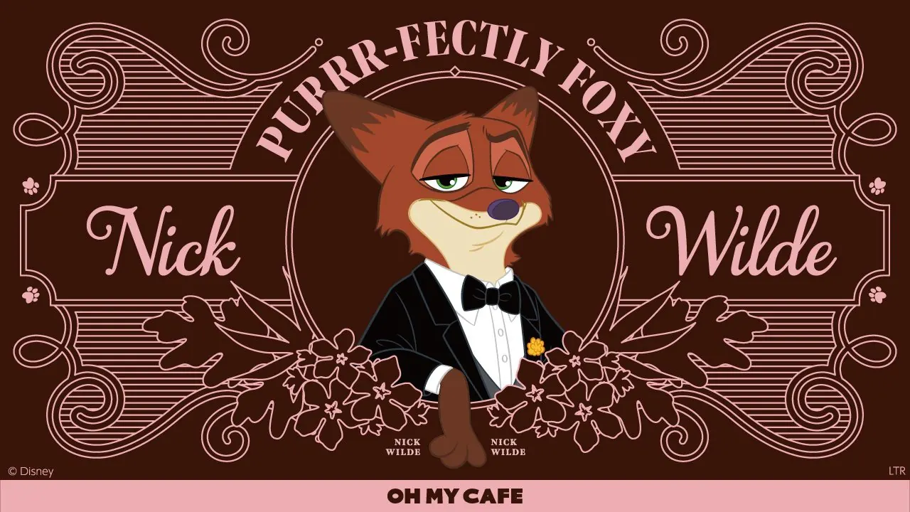 Promo picture of the official Disney's Zootopia 2 theme cafe in Japan
