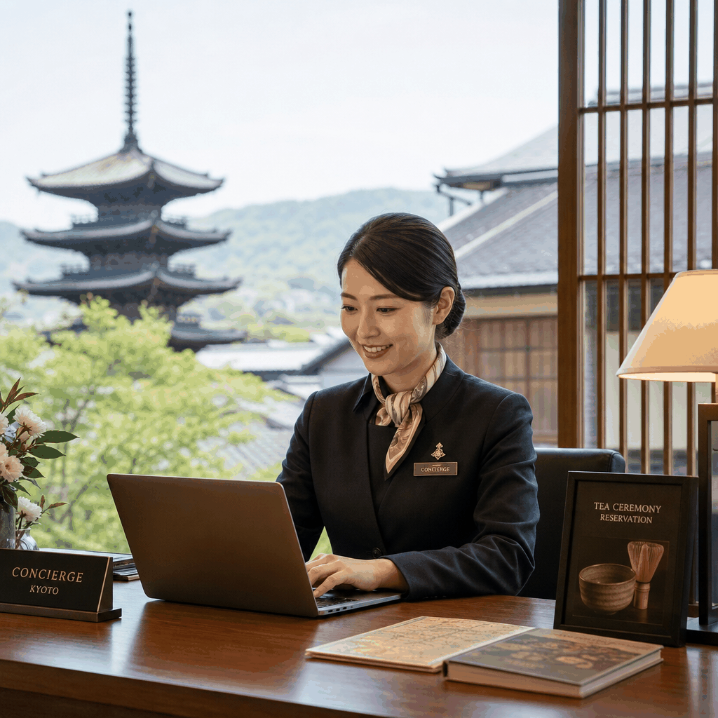 English-friendly tea ceremony booking in Kyoto at a traditional venue