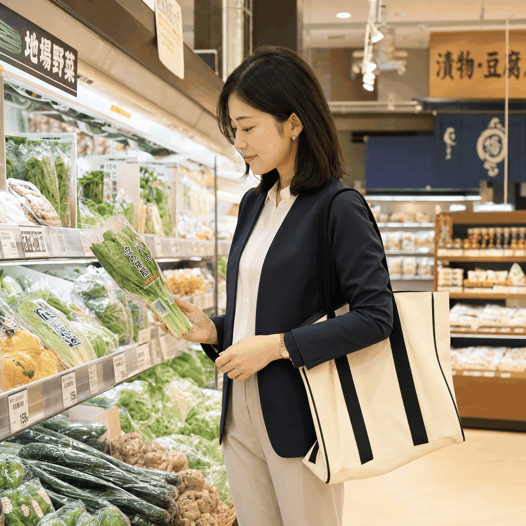 A personal assistant in Tokyo comparing groceries and ready-made meals for an expat household.