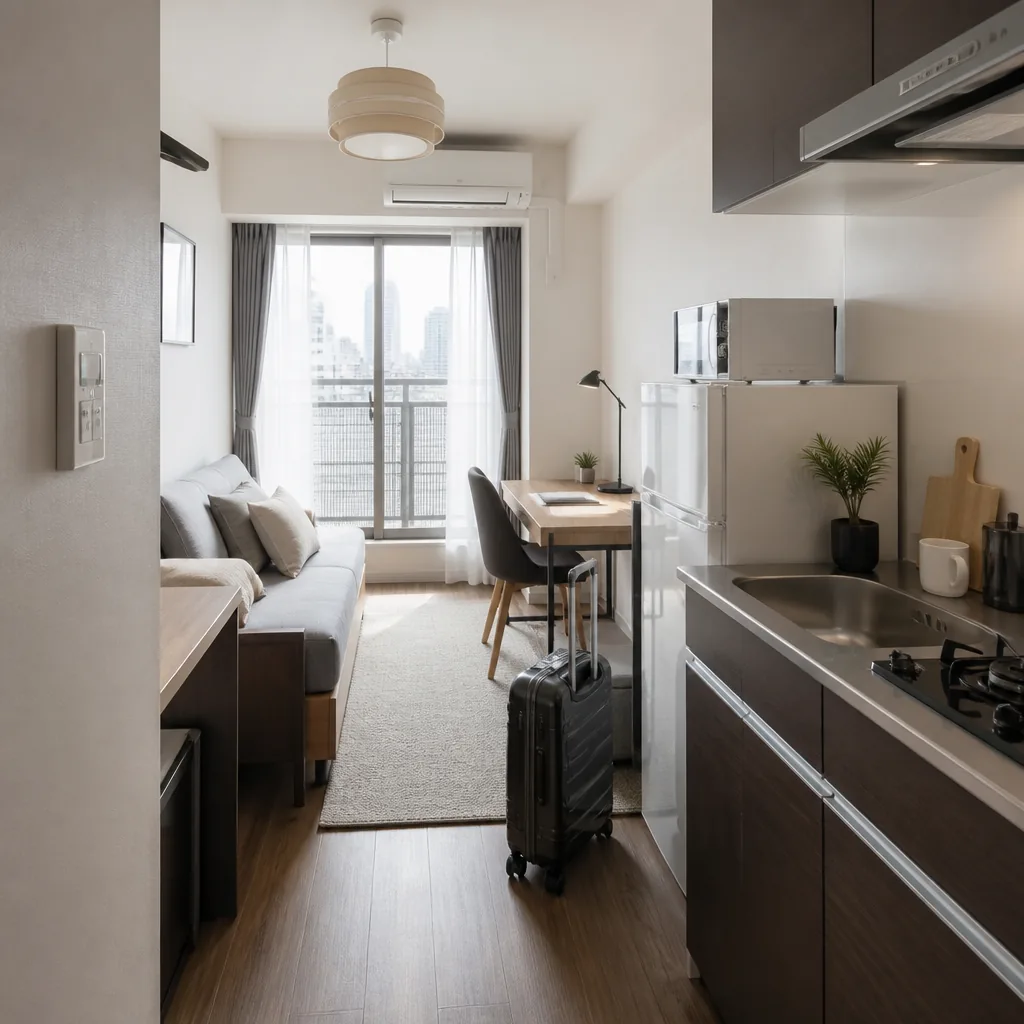 Tokyo furnished monthly apartment search for expats