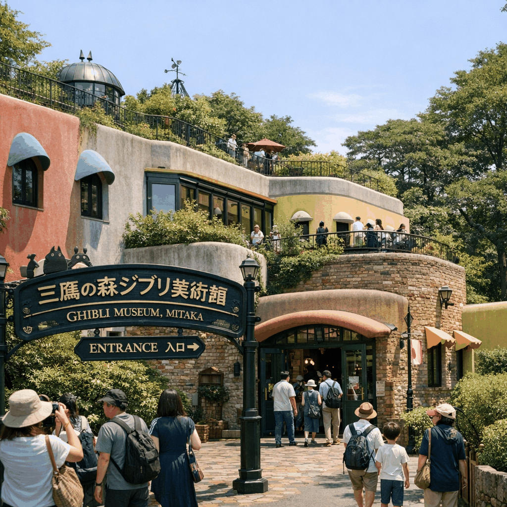 How can I plan a visit to Ghibli Museum Mitaka in Tokyo?