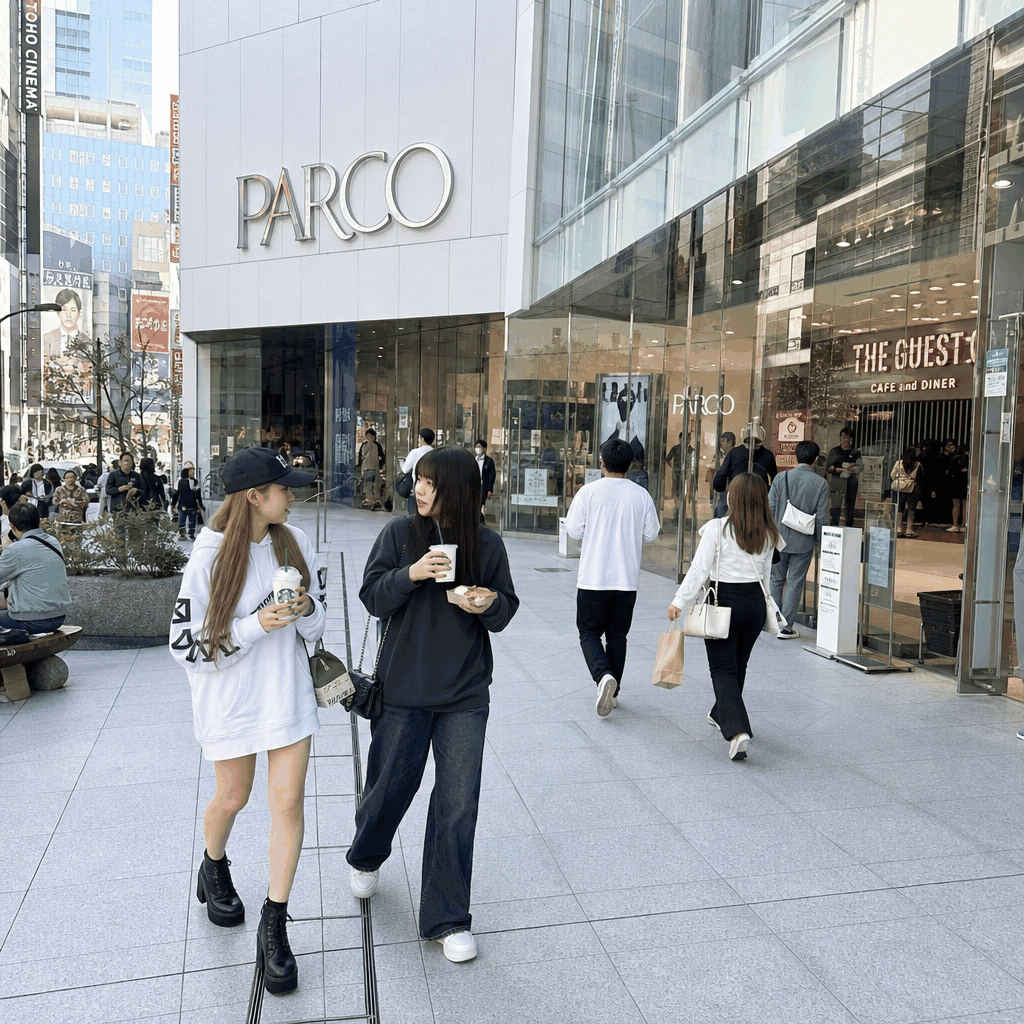 Nintendo TOKYO on the 6th floor of Shibuya PARCO in Tokyo, a convenient place to grab a quick