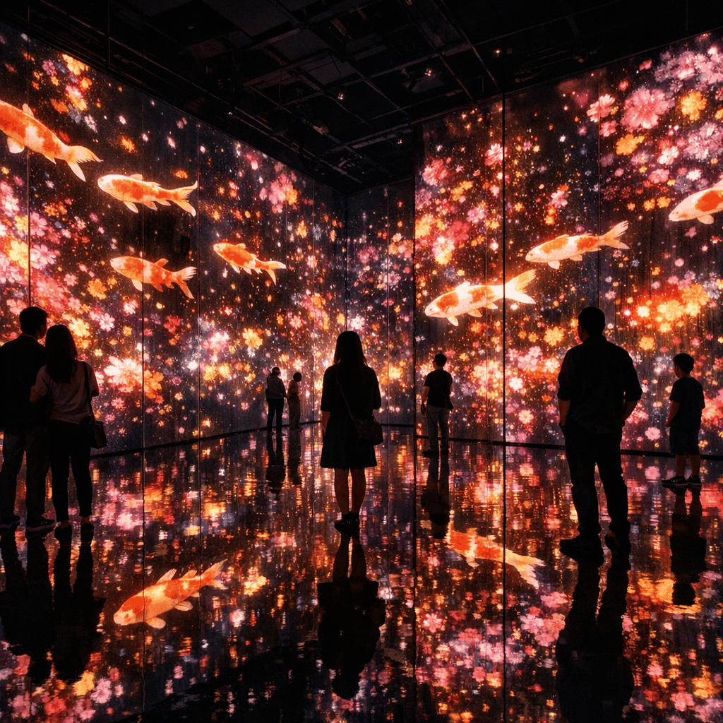 What should I know about visiting teamlab borderless in Tokyo?