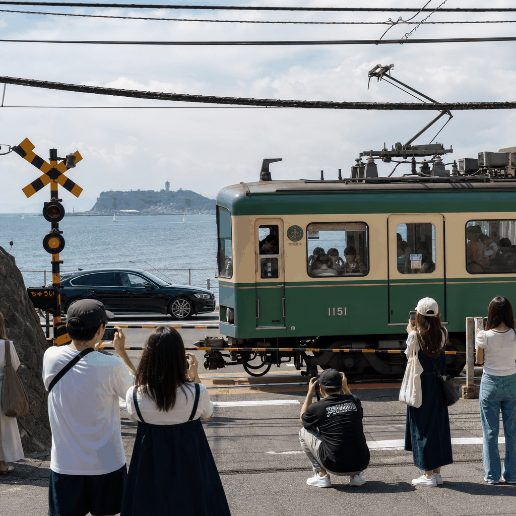 Kamakurakokomae Station crossing, the famous Slam Dunk pilgrimage spot in Kamakura