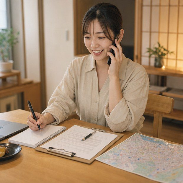 Guest concierge coordination for a Japan short-term rental stay