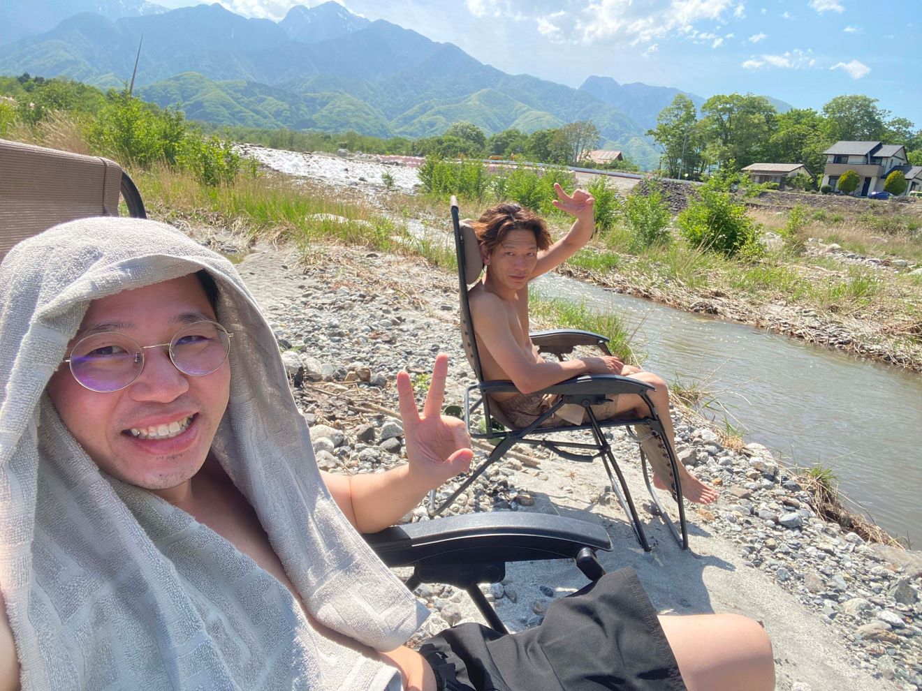 Experiencing the Outdoor Sauna in Yamanashi