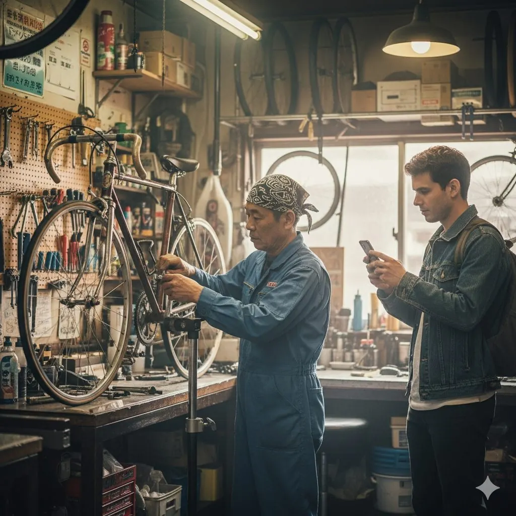 looking for a bicycle repair shop in Tokyo? CallButler can help make the appointment for you.