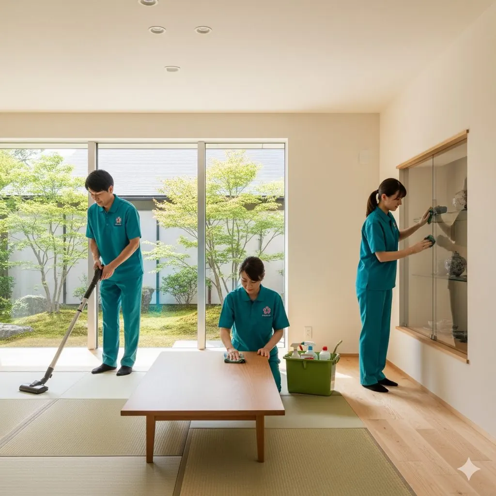 deep cleaning service in tokyo, schedule the cleaning session with callbutler