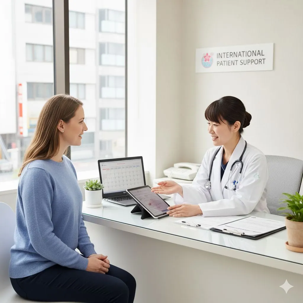 booking doctor appointments in Japan for non-Japanese speaker